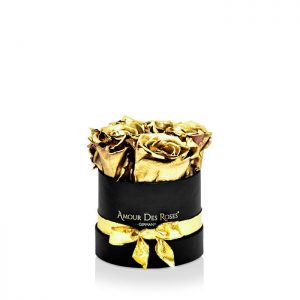 Infinity Black Gold Baby Rosebox