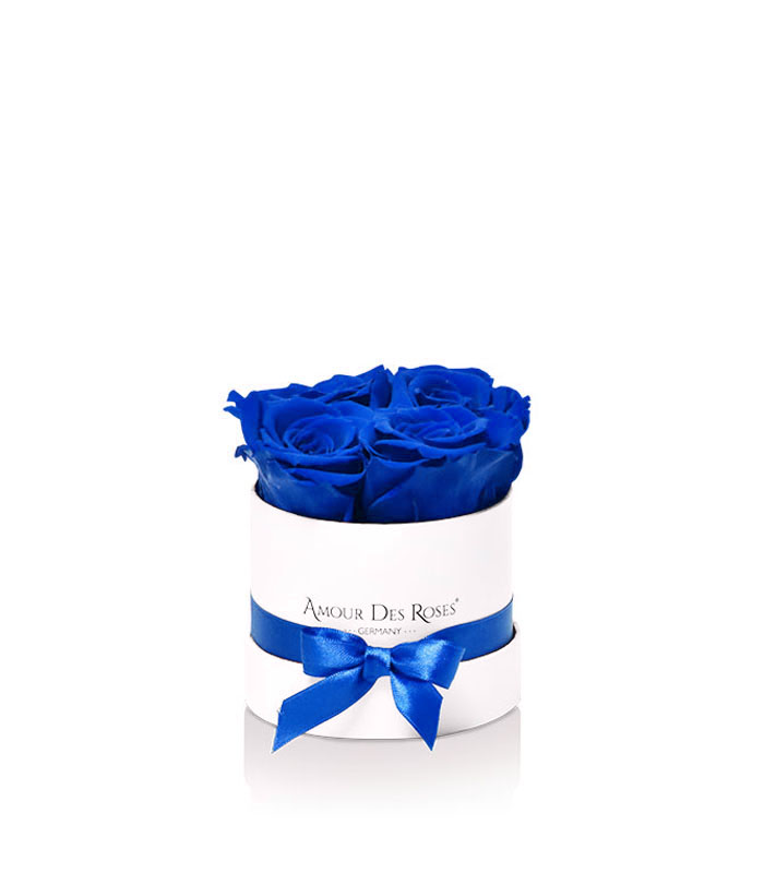 Infinity White Blue Baby Rosebox