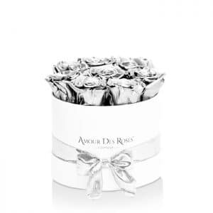 Infinity White Silver Small Rosenbox