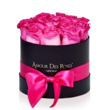 Natural Black Pink Midi Rosenbox