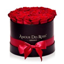 Natural Black Red Medium Rosenbox