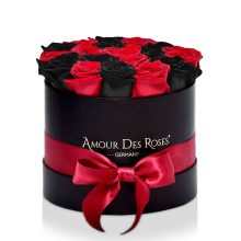 Natural Black Red+Black Midi Mix Rosenbox