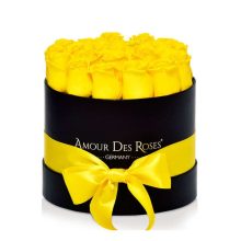 Natural Black Yellow Midi Rosenbox