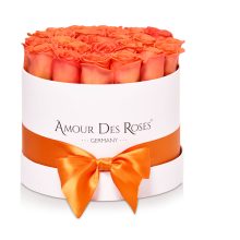 Natural White Orange Medium Rosenbox