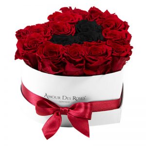 White-Heart-Red+Black-Frame-Flowerbox