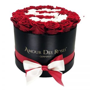 Black-Large-Red+White-Letter-Flowerbox