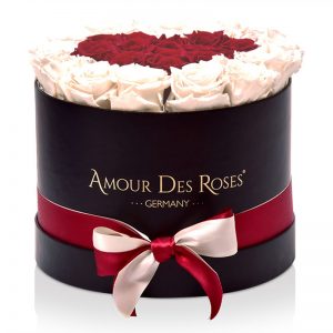Black-Large-Red+White-Heart-Flowerbox