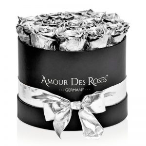 Black-Medium-Silver-Flowerbox