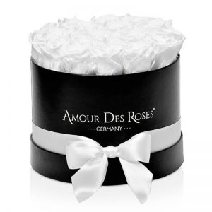 Black-Medium-White-Flowerbox