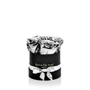 Infinity Black Silver Baby Rosebox