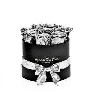 Infinity Black Silver Small Rosenbox