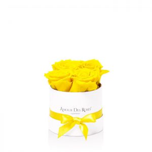 Infinity White Yellow Baby Rosebox